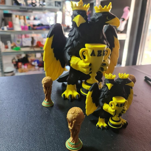 Double-headed Eagle AEK 23cm collectible statue new