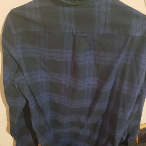 H&M Blue Checked Shirt Like New, Size S