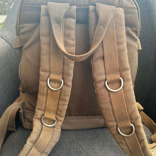Backpack hemp type like new, durable and eco-friendly fabric