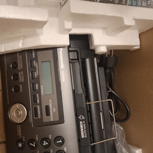 Panasonic KX-FC225GR Fax with DECT cordless phone like new with extra ink ribbon