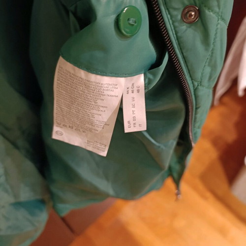 Canda quilted jacket spring autumn new green