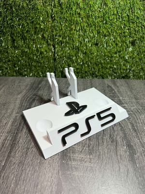 Βάση χειριστηρίου PS5 DualShock με οργανωτή καλωδίου, 3D εκτύπωση