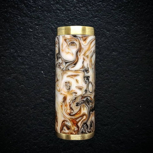 Craven Beige χειροποίητο μηχανικό vape mod 21700