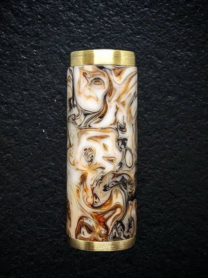 Craven Beige χειροποίητο μηχανικό vape mod 21700