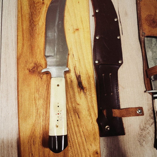 Hunting massive knife from the Collection