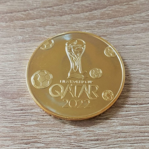 FIFA World Cup 2022 Qatar commemorative coin like new