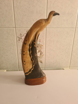 Ξυλόγλυπτο πουλί μεταχειρισμένο
