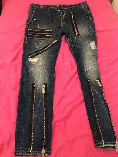  Dsquared2 zipper jeans