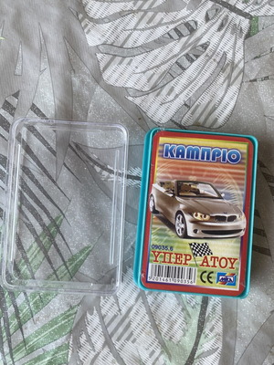 Yperatou Mika Cabrio card game, sealed packaging