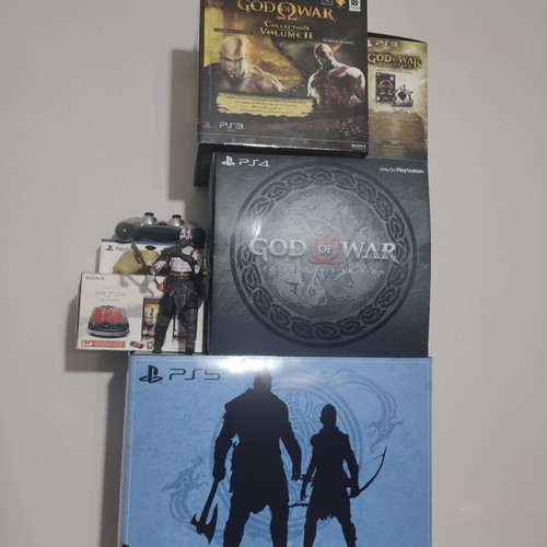 God of War collection, various collector's editions