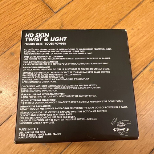 Makeup For Ever HD Skin Twist Light finishing powder new Medium 2.0