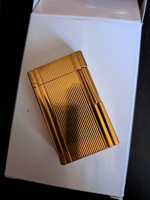 Dupont and Cartier lighters used, collectible, with box