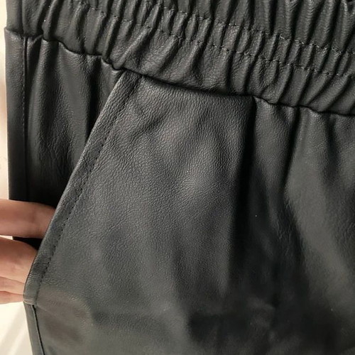Set of two women's leather jogger pants Secret, like new, size S