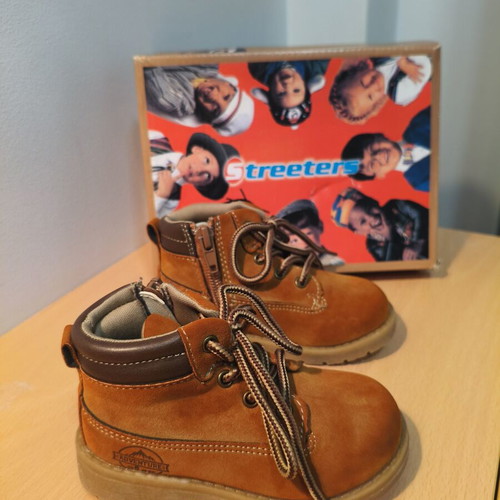 Streeters Kids Boots Size 21 Like New Tan Camel