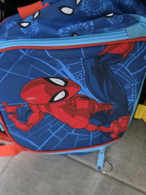 Children's bag used with Spiderman design