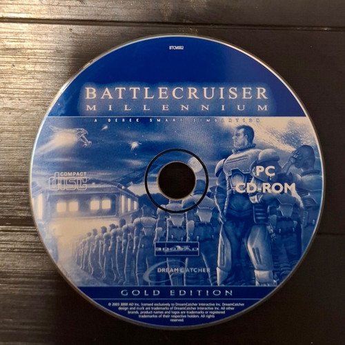 Battlecruiser Millennium PC παιχνίδι μεταχειρισμένο, μόνο ο δίσκος