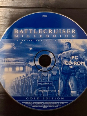 Battlecruiser Millennium PC παιχνίδι μεταχειρισμένο, μόνο ο δίσκος