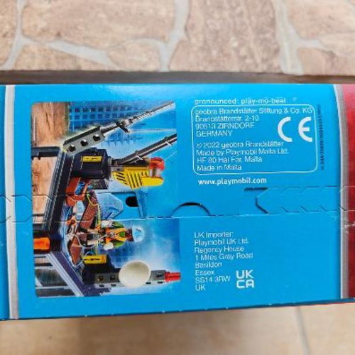 Playmobil City Action 70816 Construction Site with Crane New