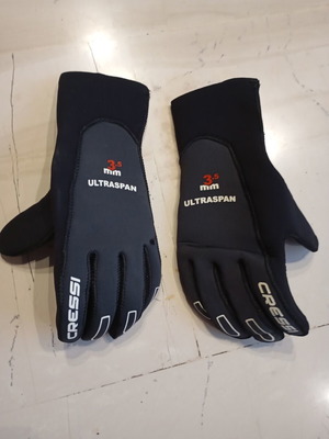 Cressi Ultraspan 3.5mm Diving Gloves new, small