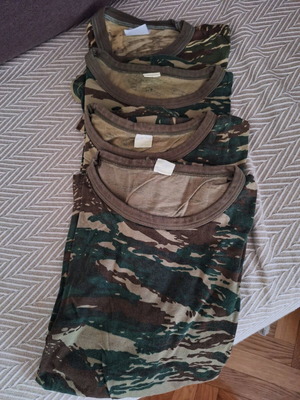 Military pouches used, pack of 4, small