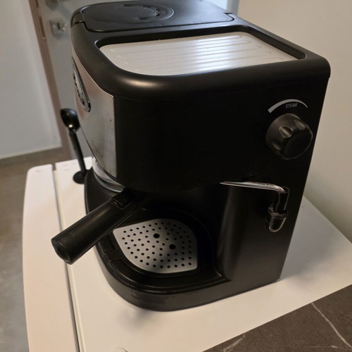 Coffee machine 2 in 1 for espresso and filter coffee