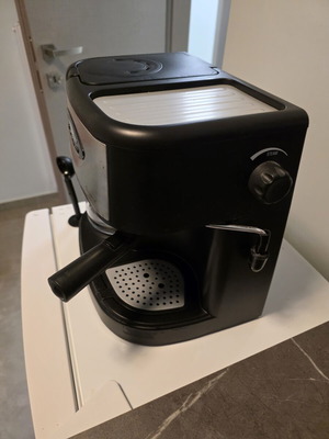 Coffee machine 2 in 1 for espresso and filter coffee