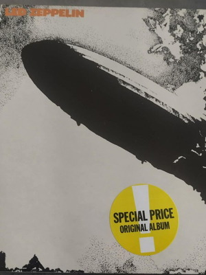 Led Zeppelin βινύλιο ελληνική έκδοση 1980 μεταχειρισμένο, ροκ άλμπουμ