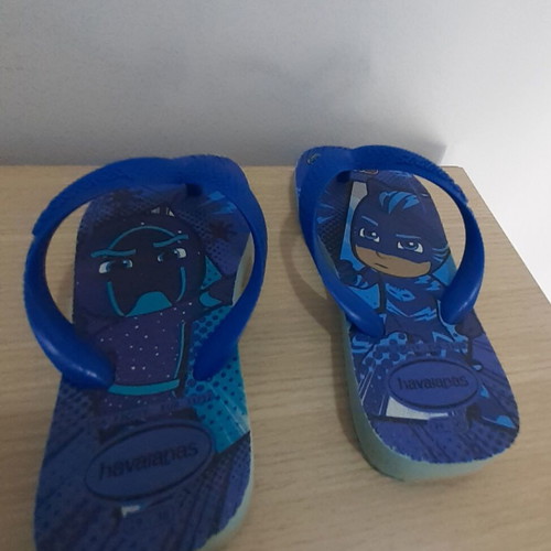Havaianas children's flip-flops PJ Masks CatBoy Night Ninja size 29-30 like new