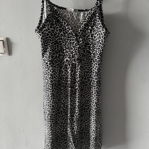 Summer dress new, black and white, size M