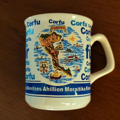 Ceramic mug Corfu new