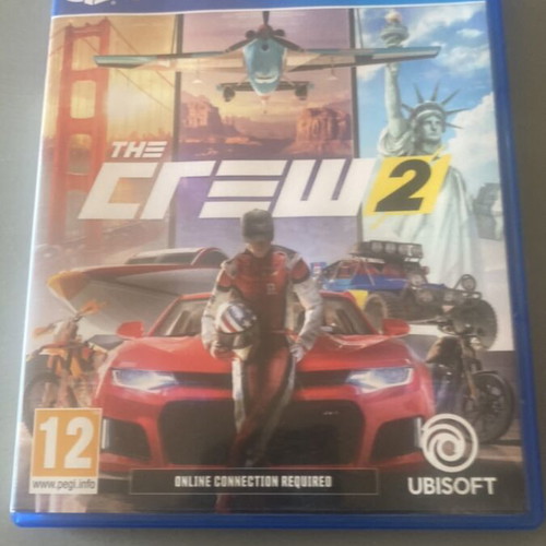 The Crew 2 PlayStation 4 game like new, sports