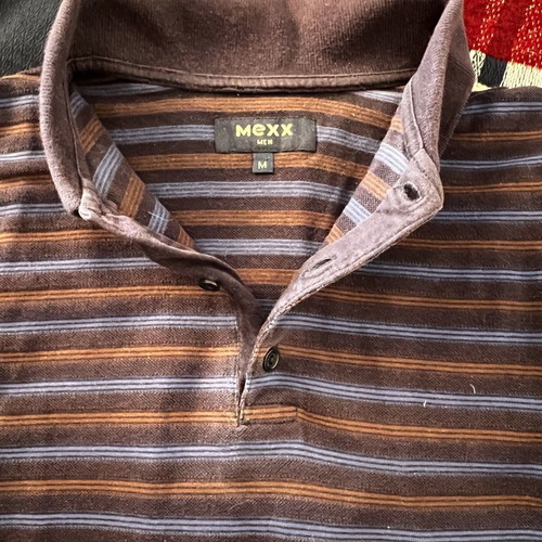 Mexx long-sleeve shirt used, size M, multicolor