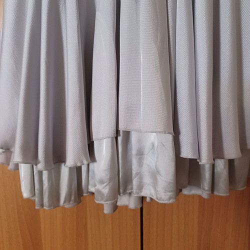 Raxevsky evening dress new, gray and silver, size L