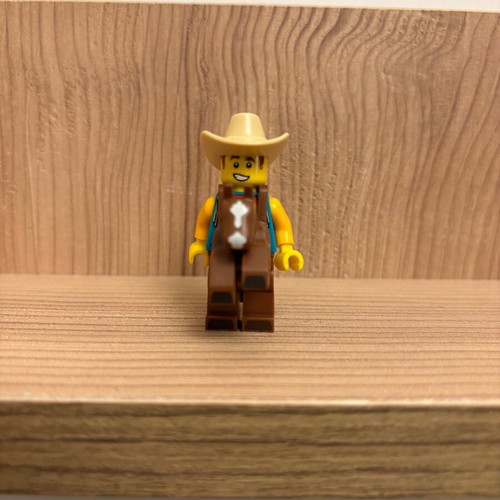 Lego figure Cowboy costume guy used from CMF series 18