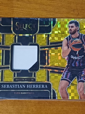 Panini Select Euroleague Sebastian Herrera Patch 2025-26 καινούργιο