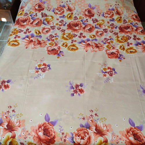 Double-sided duvet cover like new, 100% microfiber, 2.40x2.18 m