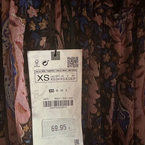 Φόρεμα Zara καινούργιο, μέγεθος XS