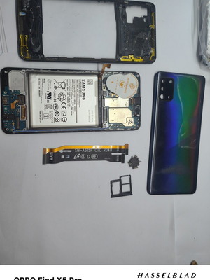 Samsung Galaxy A31 Prism Crush Black 64GB used for parts