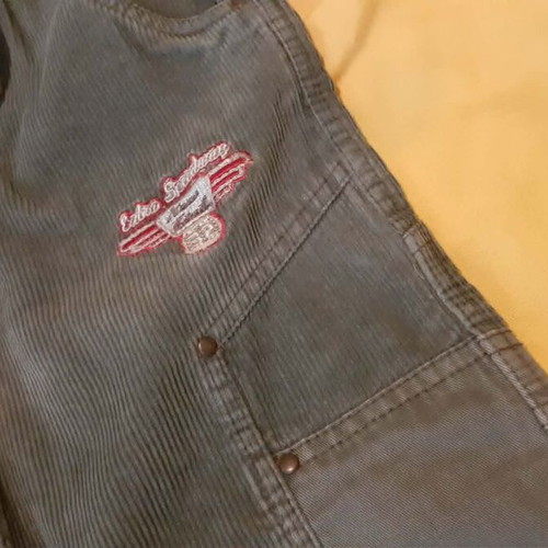 NK New Kind Carpenter Corduroy Pants like new, olive green