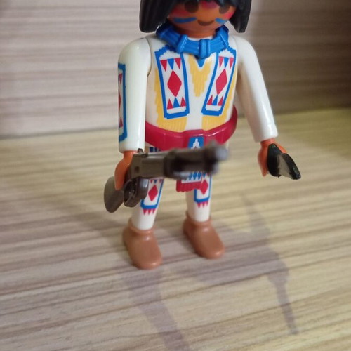 Playmobil Indian Chief figure like new