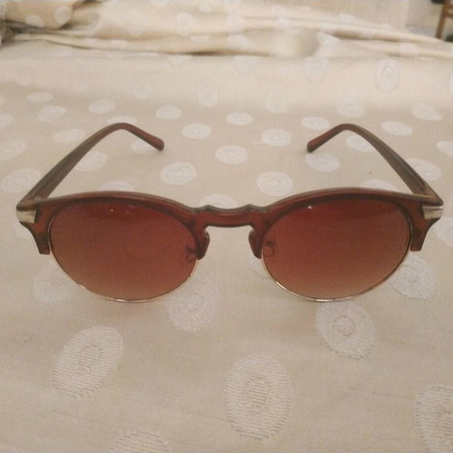 Women's sunglasses used, pack of 3, brown