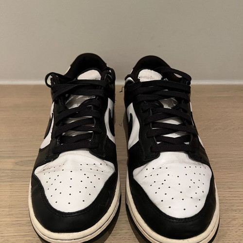 Nike Dunk used, size 44, black and white