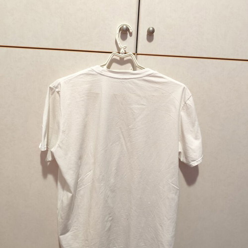 White cotton t-shirt size L like new