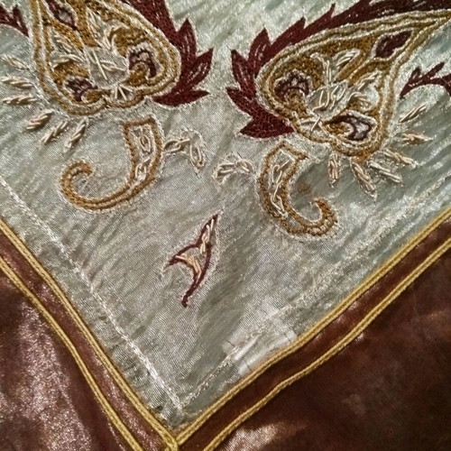 Set of 4 new Indian silk scarves of various sizes