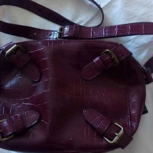 A.L.E. leather shoulder bag new, multicolor