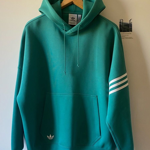 Adidas Originals Hoodie green/turquoise size M like new