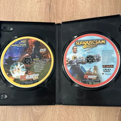 Serious Sam Gold Edition PC game like new, includes 2 CDs