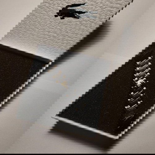 Βραχιόλι Lacoste μαύρο από ανοξείδωτο ατσάλι καινούργιο