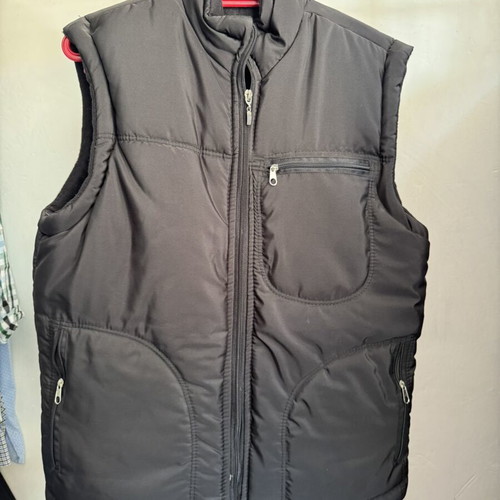 Multi-pocket vest new, black, size XL