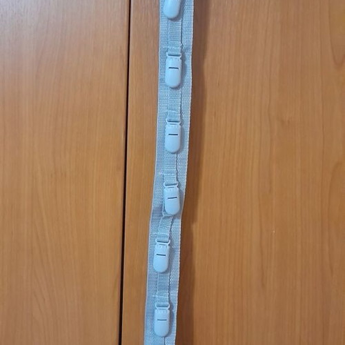 Hanging closet organizer for hats with 8 clips, new